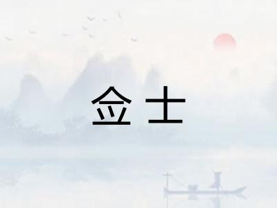 佥士