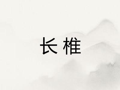 长椎
