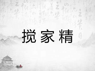 搅家精