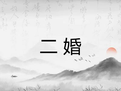 二婚