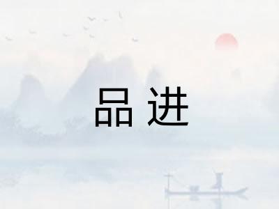 品进