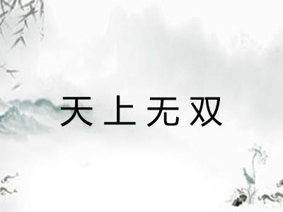 天上无双