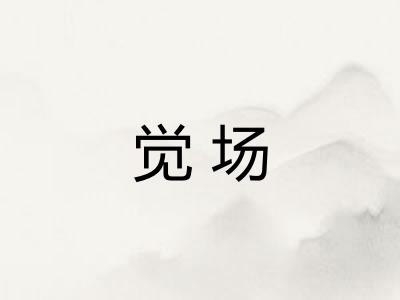 觉场