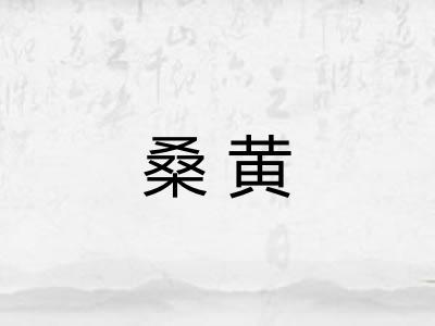桑黄