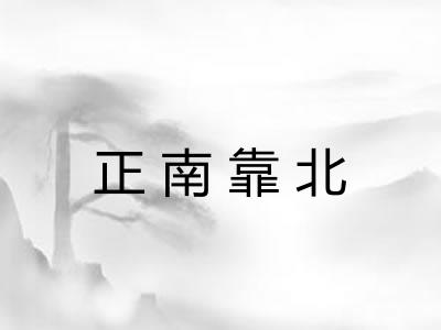 正南靠北
