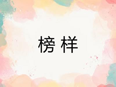 榜样