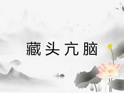 藏头亢脑