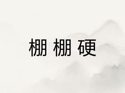 棚棚硬