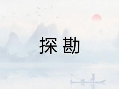 探勘