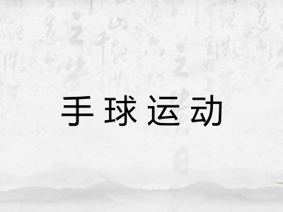手球运动