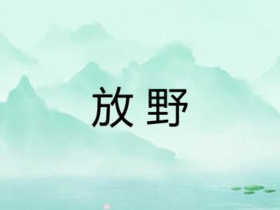 放野