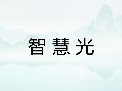 智慧光