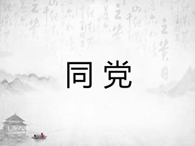 同党