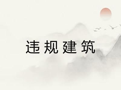违规建筑