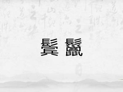 鬓鬣