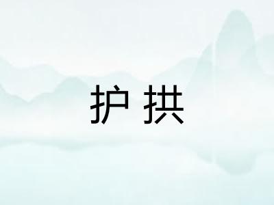 护拱