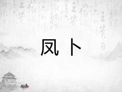 凤卜