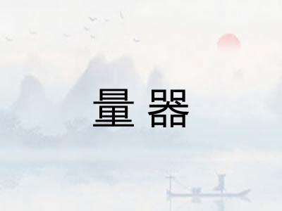 量器