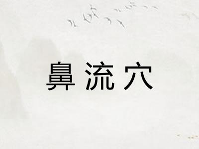 鼻流穴