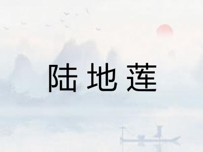 陆地莲