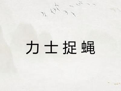 力士捉蝇