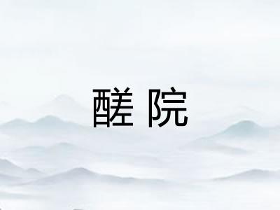 醝院