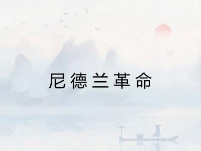 尼德兰革命