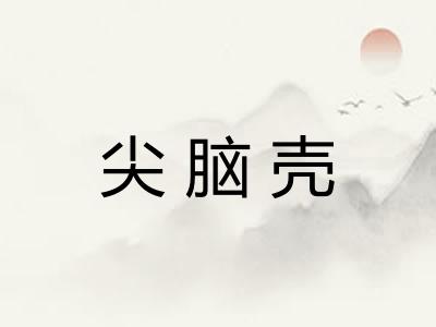尖脑壳