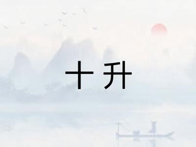 十升