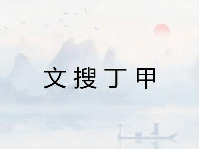 文搜丁甲