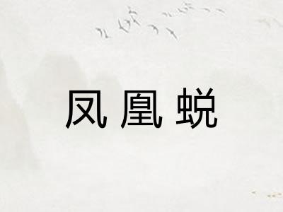 凤凰蜕