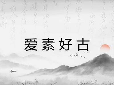 爱素好古