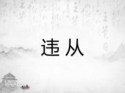 违从