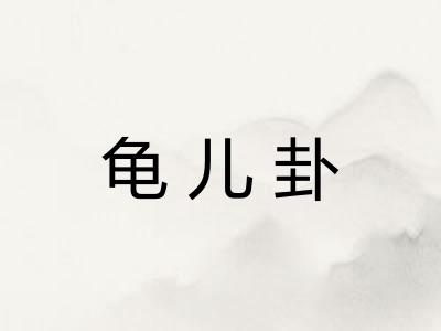 龟儿卦