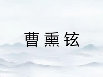 曹熏铉
