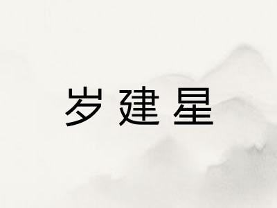 岁建星