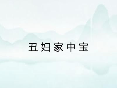 丑妇家中宝