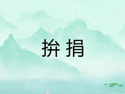 拚捐