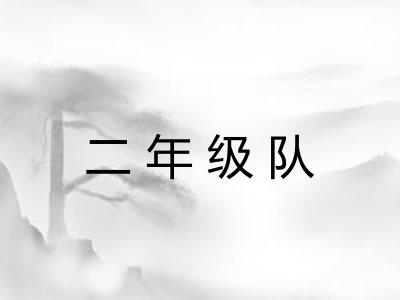 二年级队