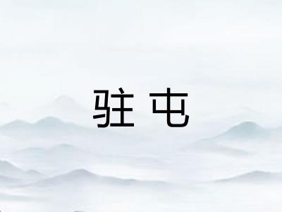 驻屯
