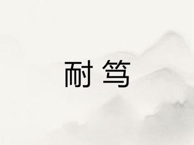 耐笃