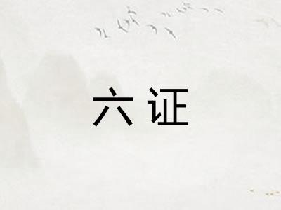 六证