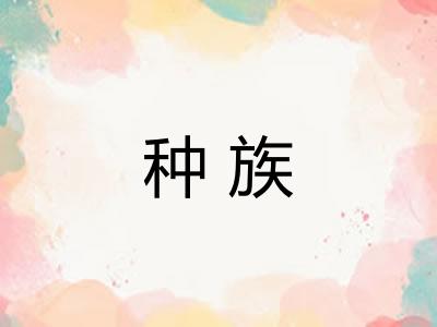 种族