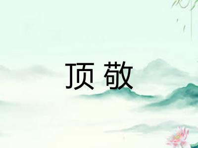 顶敬