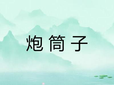 炮筒子