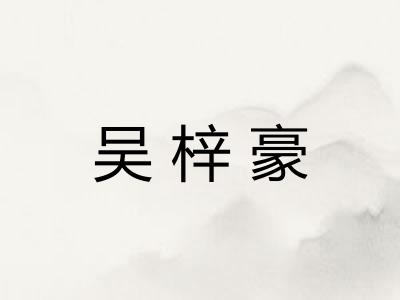 吴梓豪