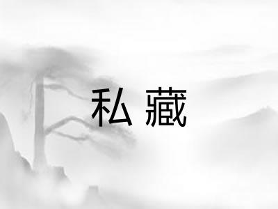 私藏