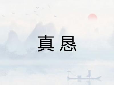 真恳