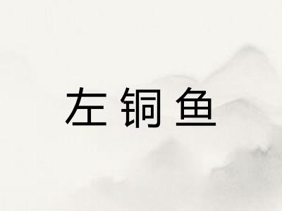 左铜鱼