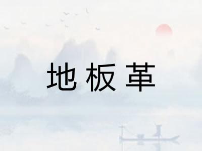 地板革